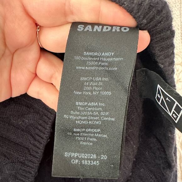 Sandro V Neck Sweater - Picture 5 of 7